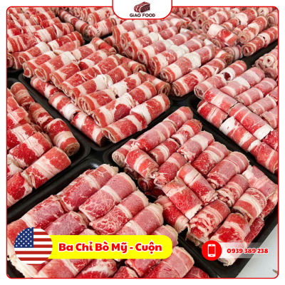 ba chỉ bò mỹ Miền Tây