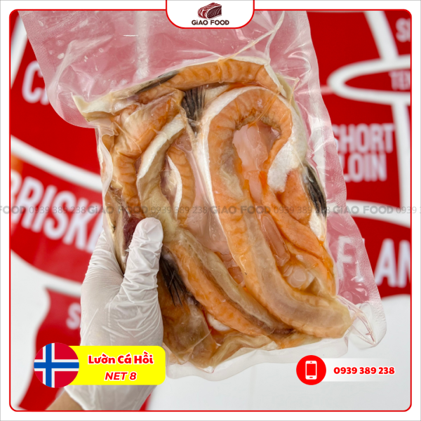 Lườn Cá Hồi Net 8