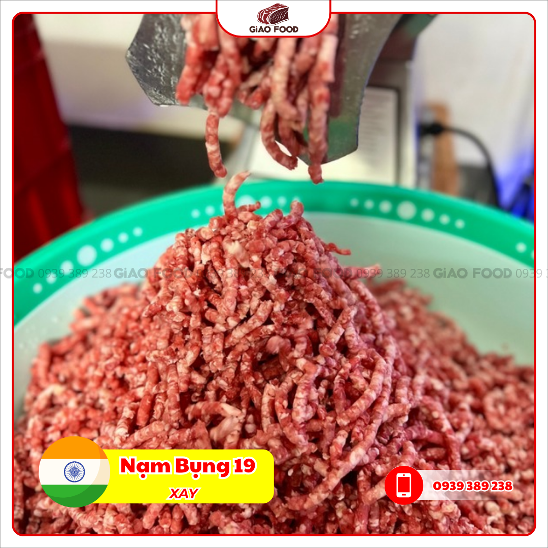 NAM BUNG 19 - XAY nạm bụng trâu ấn xay