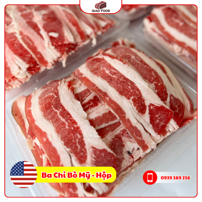Ba chỉ bò Mỹ là gì?