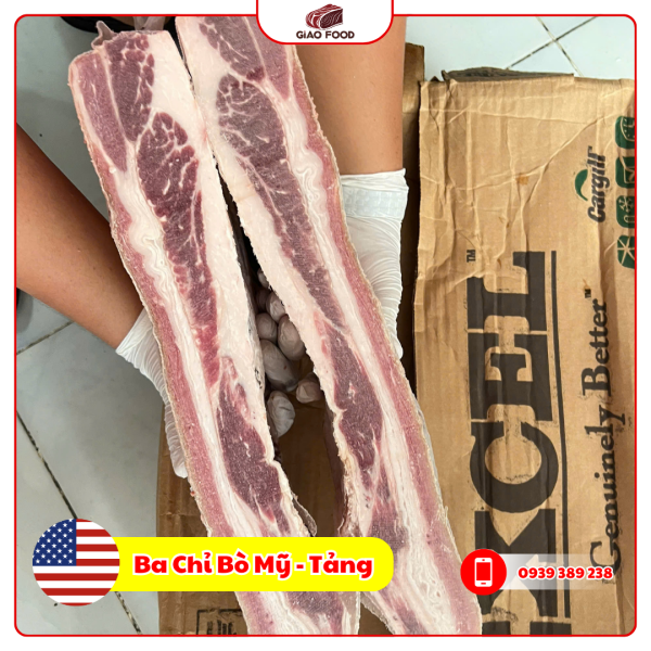 Ba chỉ Bò Mỹ - TẢNG (3-5kg)