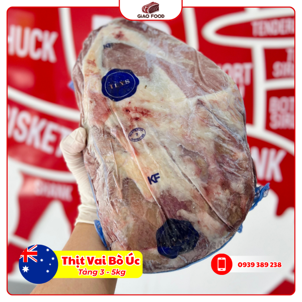 Thịt Vai Bò Úc - TẢNG
