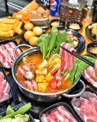 ba chỉ bò nhúng lẩu