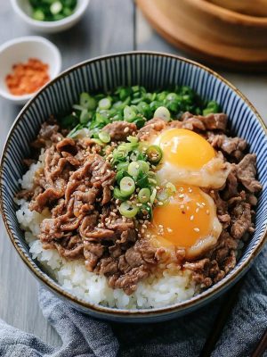 Cơm bò kiểu Nhật