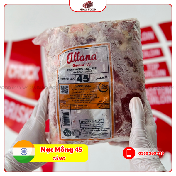 nạc mông 45 trâu Ấn Độ